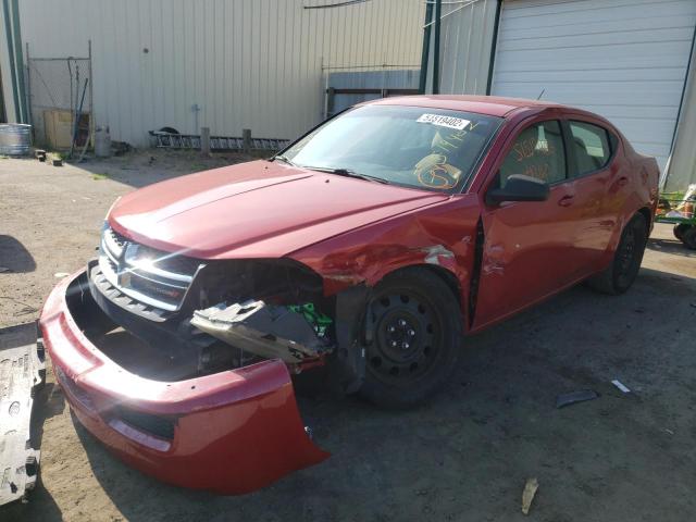Photo 2 from auction – 2013 DODGE AVENGER with VIN 1C3CDZAB4DN683274