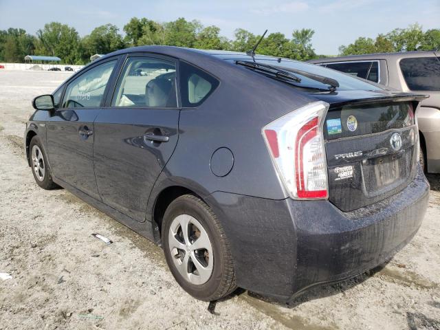 Photo 3 from auction – 2014 TOYOTA PRIUS with VIN JTDKN3DUXE1735286