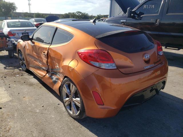 Photo 3 from auction – 2016 HYUNDAI VELOSTER with VIN KMHTC6AD6GU280918