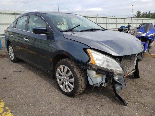 NISSAN SENTRA S 2014 with VIN 3N1AB7AP6EL667154 - Photo from auction