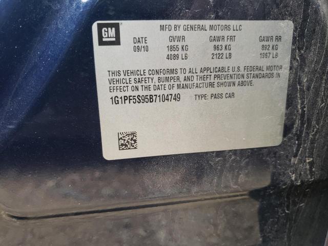 Photo 10 from auction – 2011 CHEVROLET CRUZE LT with VIN 1G1PF5S95B7104749