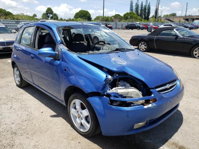 CHEVROLET AVEO LT 2006 with VIN KL1TG66626B672671 - Photo from auction