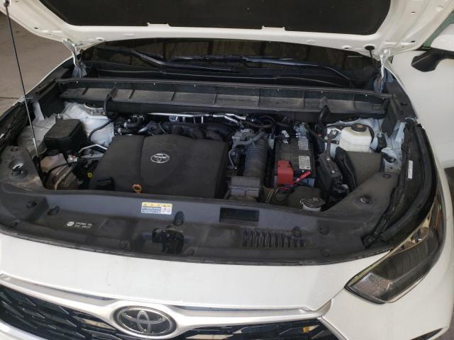 Photo 7 from auction – 2020 TOYOTA HIGHLANDER with VIN 5TDCZRBH2LS502116