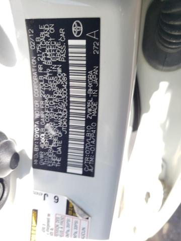 Photo 10 from auction – 2012 TOYOTA PRIUS PLUG with VIN JTDKN3DP5C3004289