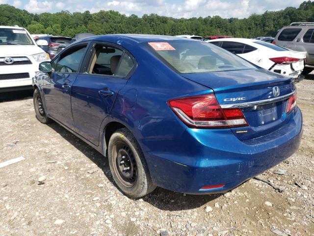 Photo 3 from auction – 2013 HONDA CIVIC LX with VIN 19XFB2F59DE099966