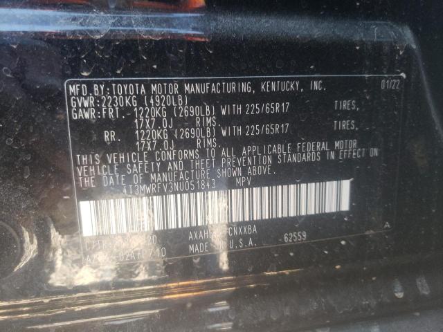Photo 10 from auction – 2022 TOYOTA RAV4 LE with VIN 4T3MWRFV3NU051843