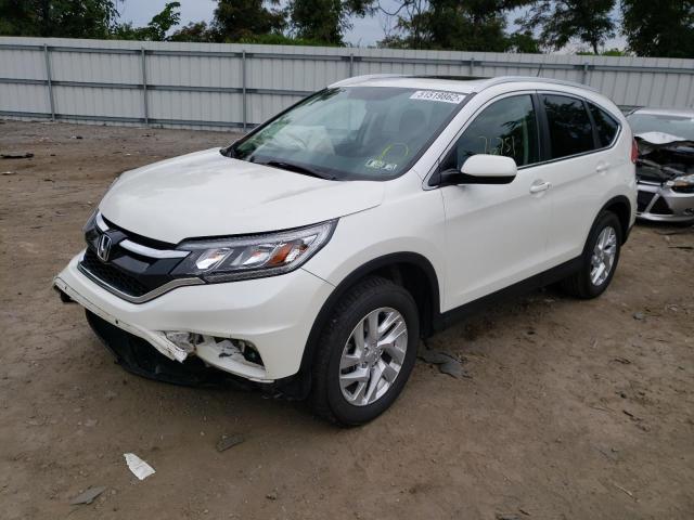 Photo 2 from auction – 2016 HONDA CR-V EXL with VIN 5J6RM4H73GL109947