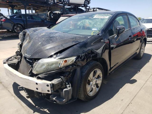 Photo 2 from auction – 2015 HONDA CIVIC LX with VIN 19XFB2F57FE041096
