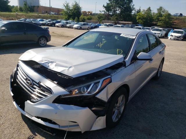 Photo 2 from auction – 2017 HYUNDAI SONATA with VIN 5NPE24AF7HH449975