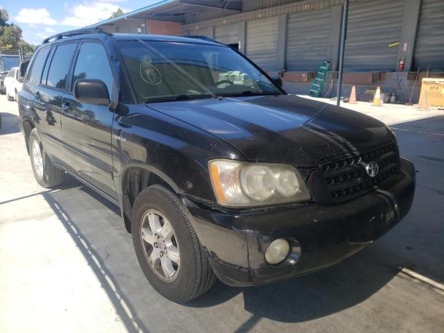 TOYOTA HIGHLANDER 2003 with VIN JTEHF21A330121920 - Photo from auction