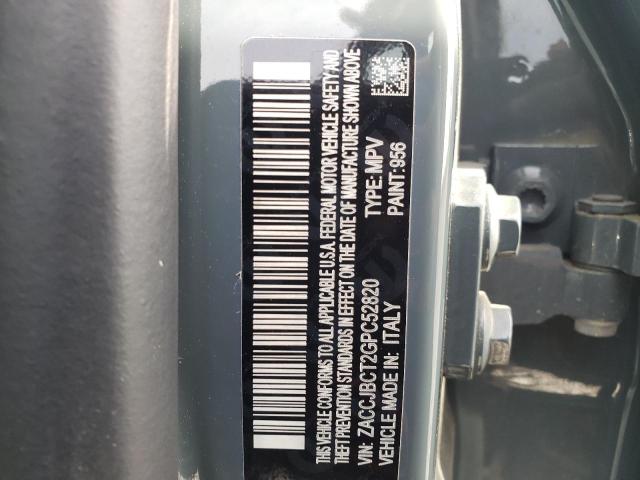 Photo 10 from auction – 2016 JEEP RENEGADE T with VIN ZACCJBCT2GPC52820