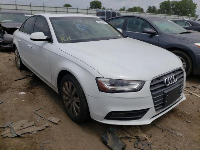 AUDI A4 PREMIUM 2013 with VIN WAUAFAFL0DN039140 - Photo from auction