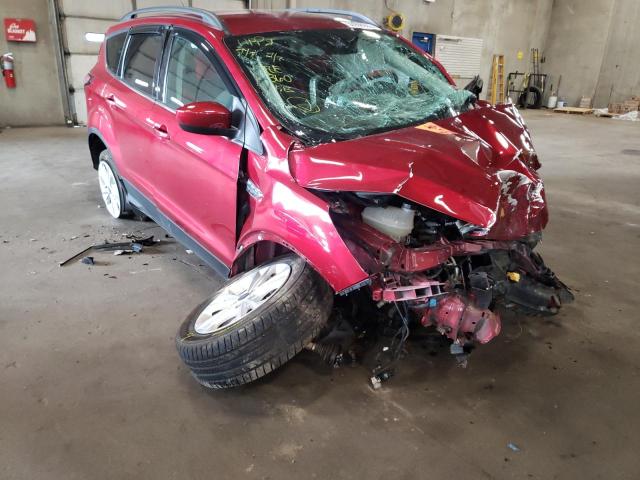 FORD ESCAPE SE 2018 with VIN 1FMCU9GD8JUC35752 - Photo from auction