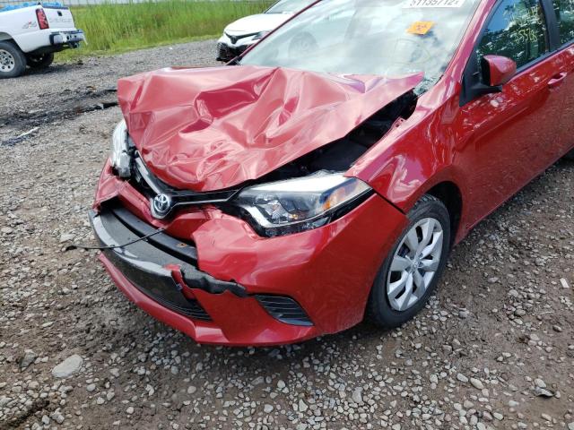 Photo 9 from auction – 2015 TOYOTA COROLLA L with VIN 2T1BURHE5FC336176