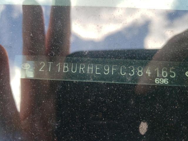 Photo 10 from auction – 2015 TOYOTA COROLLA L with VIN 2T1BURHE9FC384165