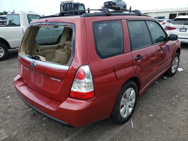 Photo 4 from auction – 2008 SUBARU FORESTER 2 with VIN JF1SG63648H702493