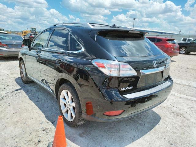 Photo 3 from auction – 2010 LEXUS RX 350 with VIN JTJZK1BAXA2407128
