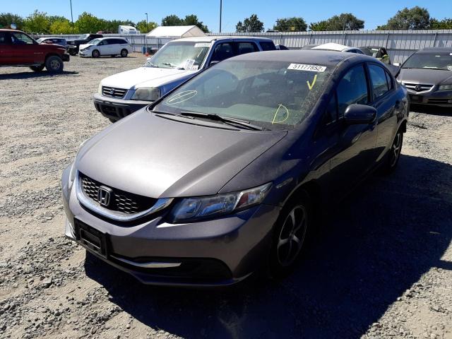 Photo 2 from auction – 2015 HONDA CIVIC SE with VIN 19XFB2F7XFE255324