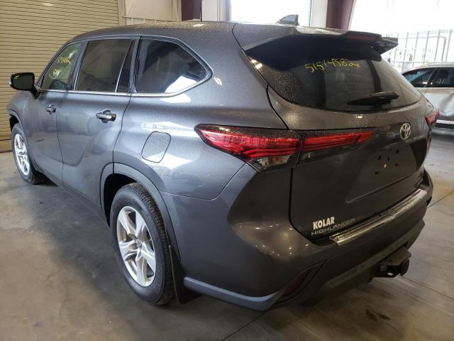 Photo 3 from auction – 2020 TOYOTA HIGHLANDER with VIN 5TDBZRBH3LS511435