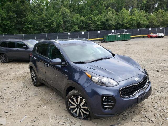KIA SPORTAGE E 2017 with VIN KNDPNCAC8H7283731 - Photo from auction