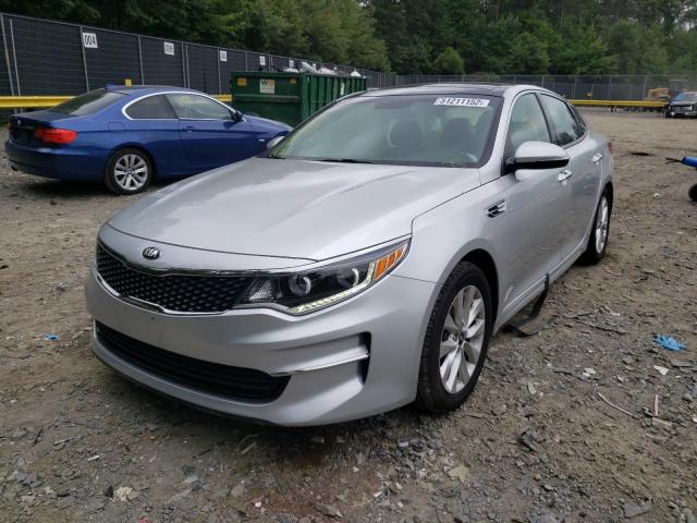 Photo 2 from auction – 2016 KIA OPTIMA EX with VIN 5XXGU4L32GG113165