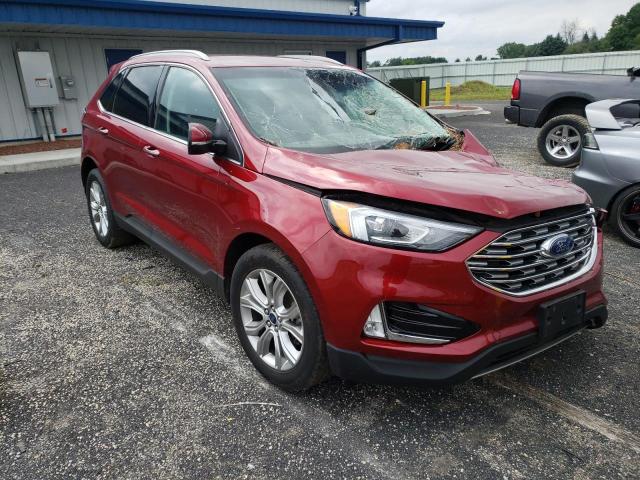 FORD EDGE TITAN 2019 with VIN 2FMPK4K97KBC75969 - Photo from auction