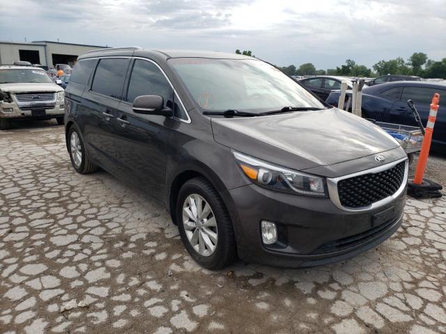 KIA SEDONA EX 2015 with VIN KNDMC5C18F6036065 - Photo from auction