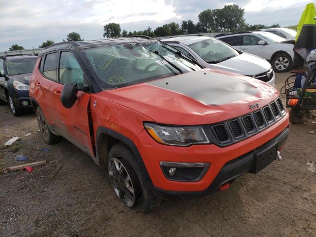 JEEP COMPASS TR 2017 with VIN 3C4NJDDB3HT624525 - Photo from auction