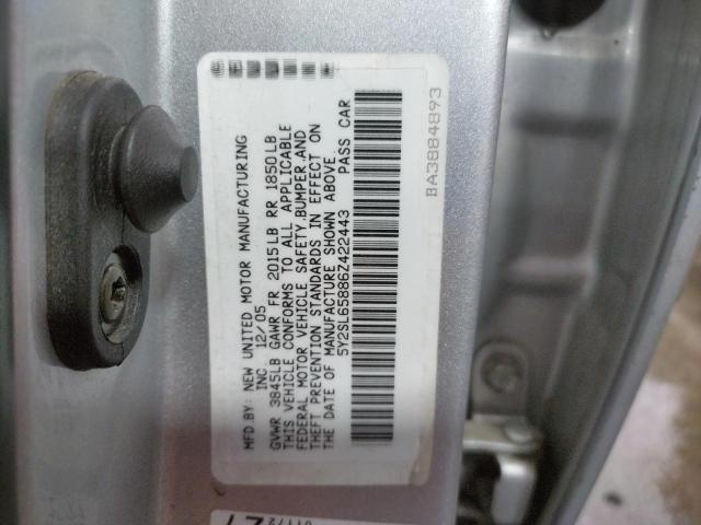 Photo 10 from auction – 2006 PONTIAC VIBE with VIN 5Y2SL65886Z422443