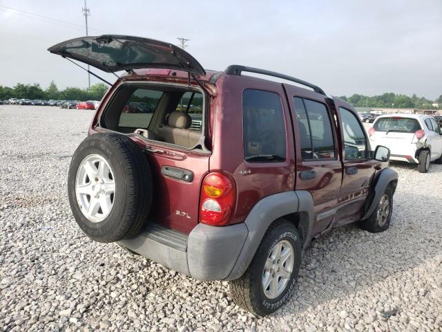Photo 4 from auction – 2002 JEEP LIBERTY SP with VIN 1J4GL48KX2W163784