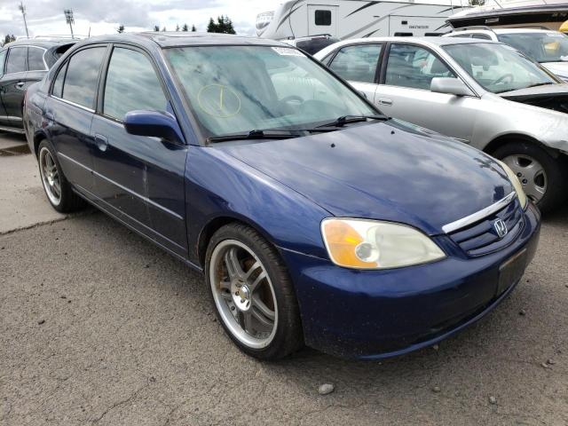 HONDA CIVIC EX 2002 with VIN 2HGES26742H544890 - Photo from auction