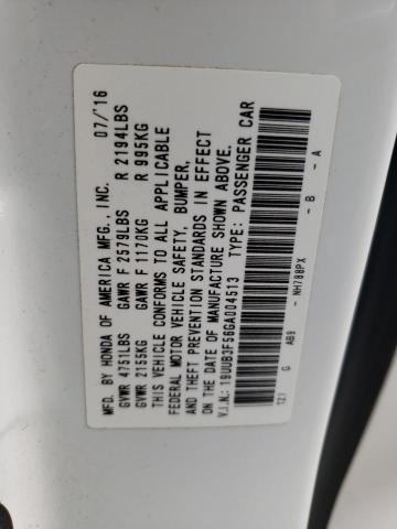 Photo 10 from auction – 2016 ACURA TLX TECH with VIN 19UUB3F56GA004513