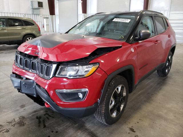 Photo 2 from auction – 2018 JEEP COMPASS TR with VIN 3C4NJDDB7JT357640