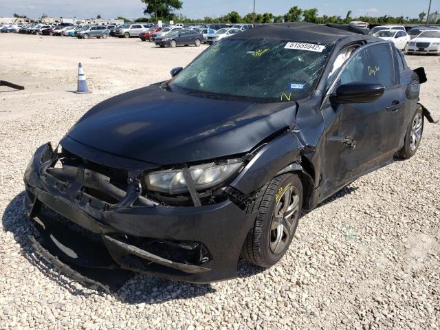 Photo 2 from auction – 2016 HONDA CIVIC LX with VIN 19XFC2F52GE030022