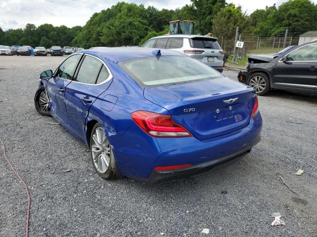 Photo 3 from auction – 2021 GENESIS G70 with VIN KMTG64LA4MU074904