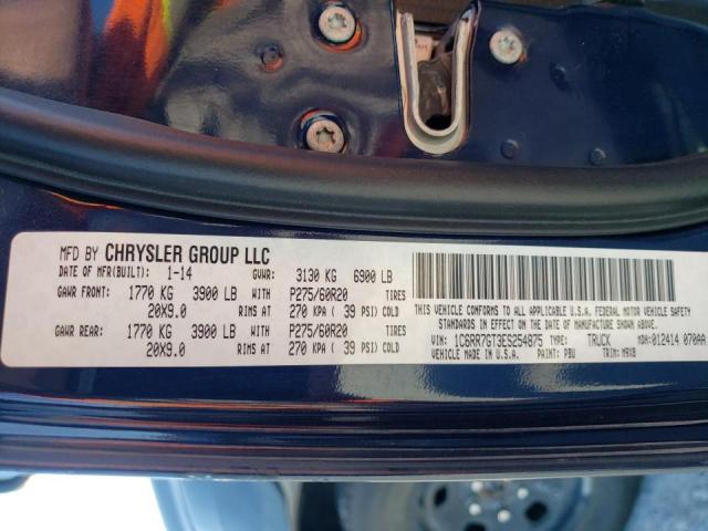Photo 10 from auction – 2014 RAM 1500 SLT with VIN 1C6RR7GT3ES254875