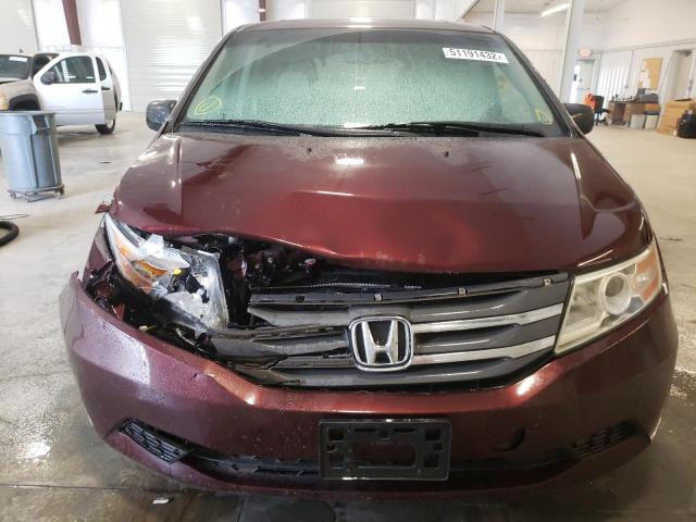 Photo 9 from auction – 2012 HONDA ODYSSEY EX with VIN 5FNRL5H6XCB112489