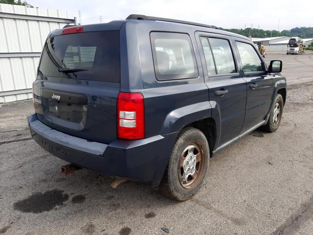 Photo 4 from auction – 2008 JEEP PATRIOT SP with VIN 1J8FT28018D649675