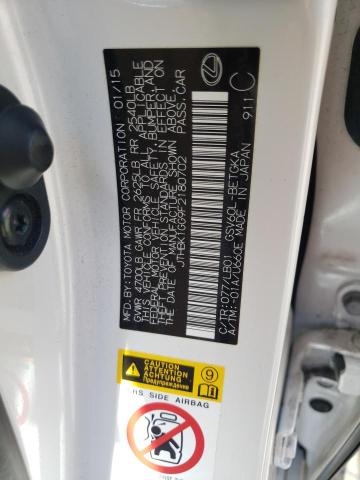 Photo 10 from auction – 2015 LEXUS ES 350 with VIN JTHBK1GG9F2180702