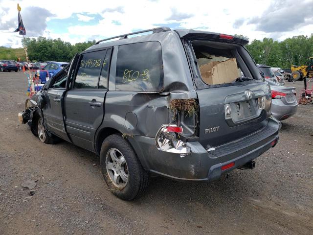 Photo 3 from auction – 2008 HONDA PILOT EXL with VIN 5FNYF18508B012847