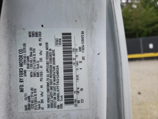 Photo 10 from auction – 2016 FORD TRANSIT CO with VIN NM0LS7F75G1248024