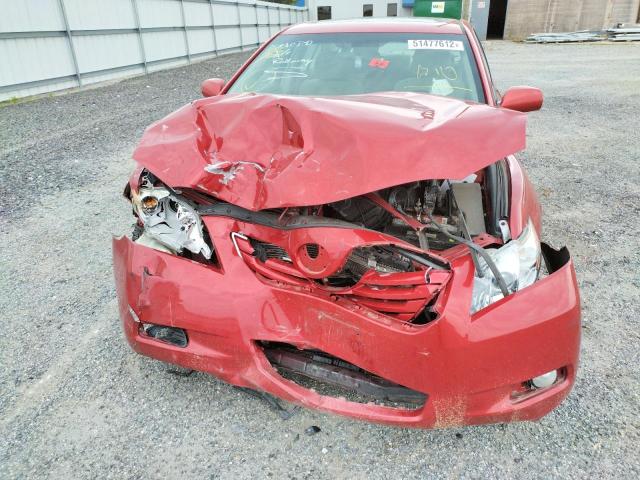 Photo 9 from auction – 2009 TOYOTA CAMRY BASE with VIN 4T1BE46K19U372698