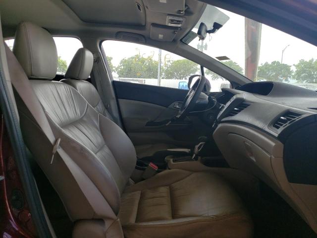 Photo 5 from auction – 2012 HONDA CIVIC EXL with VIN 19XFB2F9XCE050647