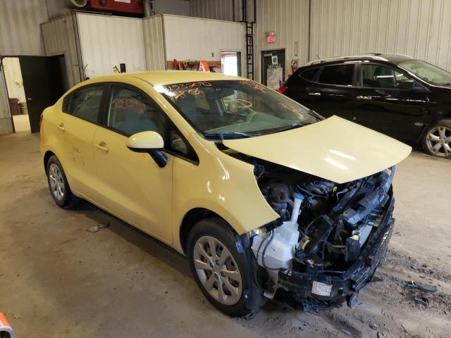 KIA RIO LX 2016 with VIN KNADM4A38G6557989 - Photo from auction