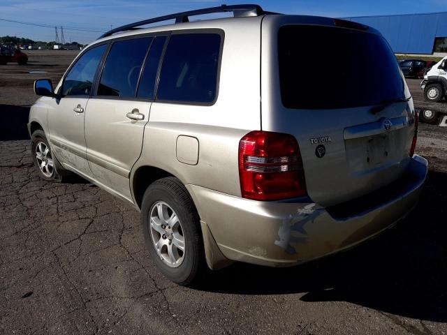 Photo 3 from auction – 2002 TOYOTA HIGHLANDER with VIN JTEGD21A220027186