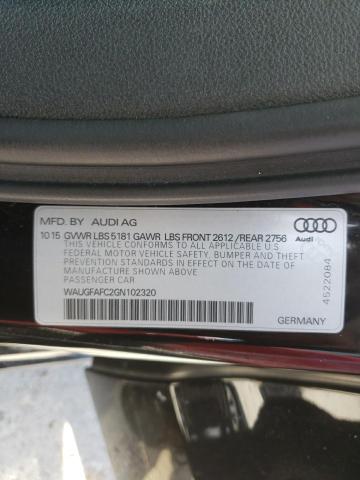 Photo 10 from auction – 2016 AUDI A6 PREMIUM with VIN WAUGFAFC2GN102320