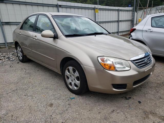KIA SPECTRA EX 2008 with VIN KNAFE122785526086 - Photo from auction