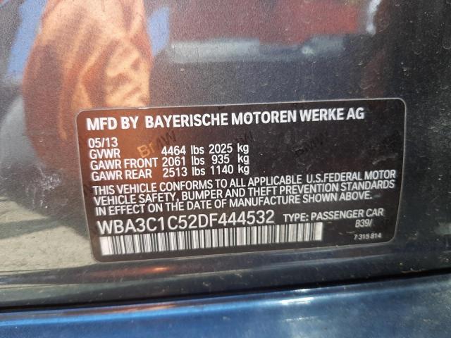 Photo 10 from auction – 2013 BMW 328 I SULE with VIN WBA3C1C52DF444532