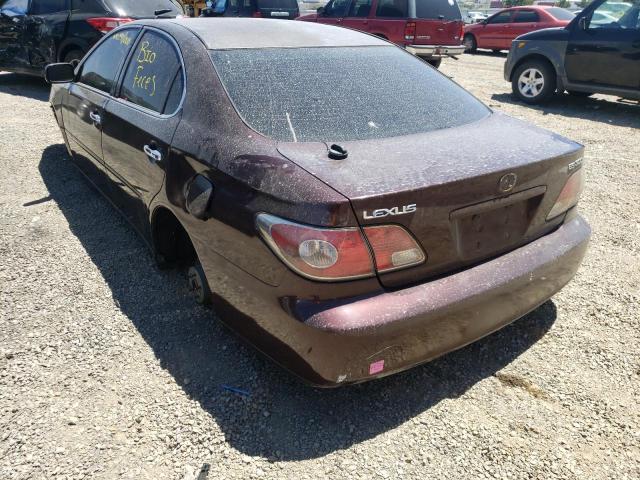 Photo 3 from auction – 2002 LEXUS ES 300 with VIN JTHBF30G925031497