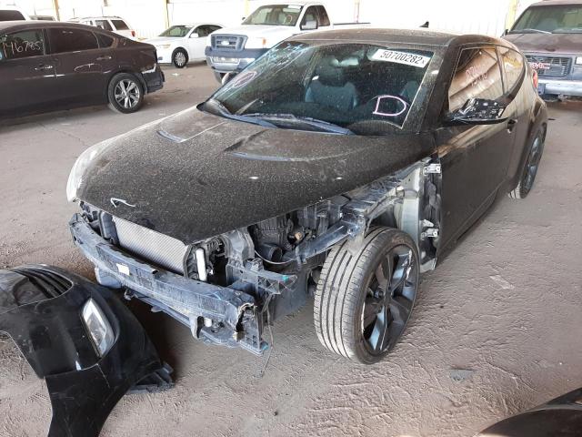 Photo 2 from auction – 2015 HYUNDAI VELOSTER with VIN KMHTC6AD2FU228913